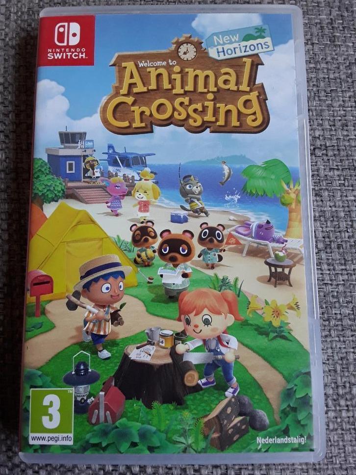 Nintendo Switch Game Animal Crossing New Horizons, Spelcomputers en Games, Games | Nintendo Switch, Zo goed als nieuw, Simulatie