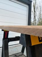 Deens ovaal eettafel 160x90x3 verjongd eiken rustiek, Huis en Inrichting, Tafels | Eettafels, Ophalen, Eikenhout, Nieuw, 50 tot 100 cm