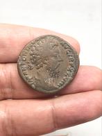Romeinse munt, Marcus Aurelius (161-180 AD), AE Sestertius, Verzenden, Italië, Losse munt
