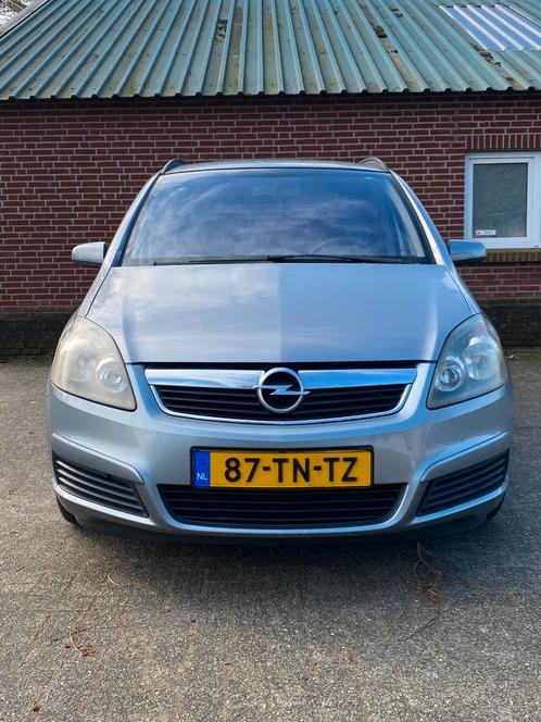 Opel Zafira 1.6 2006 Grijs, Auto's, Opel, Bedrijf, Zafira, Benzine, C, MPV, Handgeschakeld, Origineel Nederlands, Zilver of Grijs