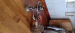 Antieke koperen scheepslamp, Ophalen of Verzenden