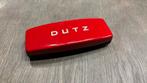 Dutz Brillendoos - Rood/Zwart, Ophalen of Verzenden, Gebruikt, Rood, Overige merken