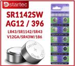 AG12 / SR1142(SW) / SR43 Alkaline - Knoopcel Batterijen 1,5V, Ophalen of Verzenden, Nieuw