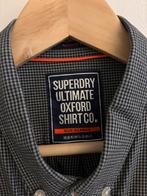 Superdry Overhemd Grijs XL, Ophalen of Verzenden, Zo goed als nieuw, Grijs, Halswijdte 43/44 (XL)