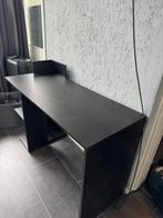 Donkerbruin bureau met planken - Aalsmeer, Ophalen, Gebruikt, Bureau