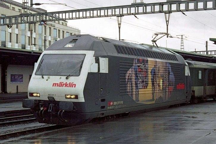 MARKLIN 3451 Zwitserse metalen loc serie 460 VI, ovp, DIG., Hobby en Vrije tijd, Modeltreinen | H0, Nieuw, Locomotief, Wisselstroom