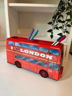 Pennenbak London bus puzzel, Ophalen of Verzenden, Minder dan 500 stukjes, Zo goed als nieuw, Rubik's of 3D-puzzel