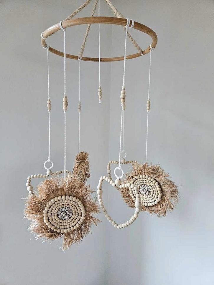 Boho mobiel uit Bali, Huis en Inrichting, Woonaccessoires | Kransen, Nieuw, Ophalen of Verzenden