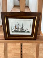 Schilderij van een zeilschip, Ophalen of Verzenden