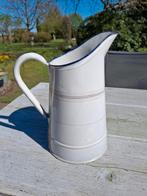 Oude emaille witte kan, Antiek en Kunst, Antiek | Emaille, Ophalen