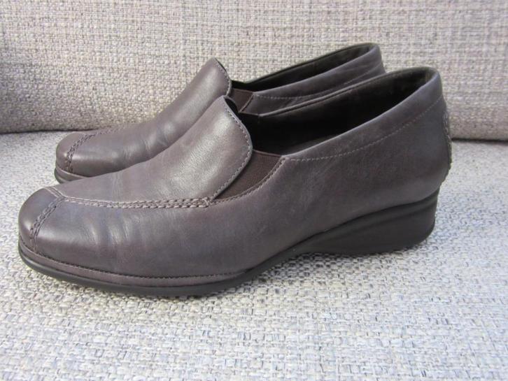 Semler schoenen taupe - maat 37 - H / instappers, Kleding | Dames, Schoenen, Zo goed als nieuw, Instappers, Bruin, Verzenden