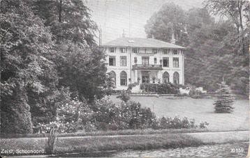 Zeist Landgoed Schoonoord voorzijde. 1916 beschikbaar voor biedingen