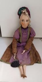Antieke autentieke Franse Sofadoll Boudoir doll pop, Verzamelen, Poppen, Verzenden, Gebruikt, Pop