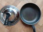 grote koekenpan met deksel AH (SC-95), Ophalen of Verzenden, Rvs, Koekenpan of Braadpan