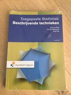 Nieuw in plastic: Kirsten Namesnik - Toegepaste statistiek, Kirsten Namesnik; Joop Hox; Arie van Peet, Nieuw, Beta, HBO