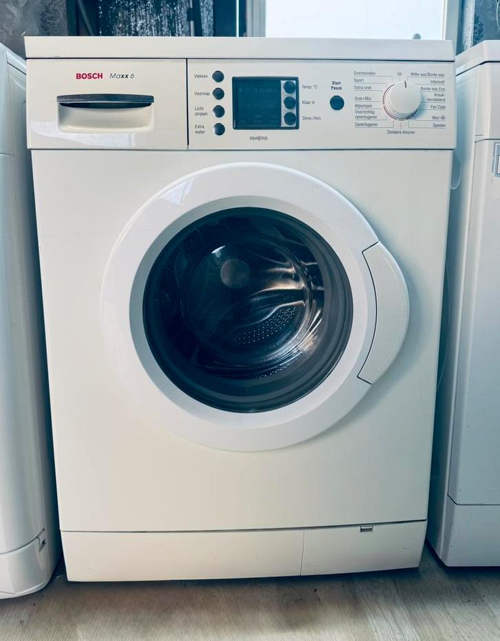 Bosch Maxx 6 A+++ 8KG wasmachine incl Garantie, Witgoed en Apparatuur, Wasmachines, Zo goed als nieuw, Voorlader, 8 tot 10 kg