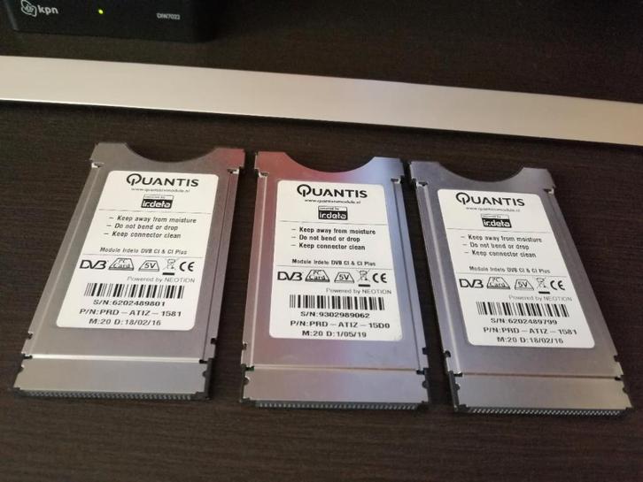 Quantis Interactieve CI+ 1.3 module digitale tv, Audio, Tv en Foto, Televisie-accessoires, Zo goed als nieuw, Ophalen of Verzenden