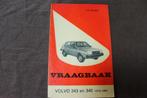 VOLVO 343 & 345 1976 - 1980 vraagbaak, Ophalen of Verzenden