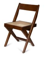 Detjer Bibliotheekstoel Maxwell, Huis en Inrichting, Stoelen, Ophalen, Riet of Rotan, Bruin, Zo goed als nieuw