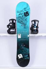 115 cm kinder snowboard BURTON PROGRESSION LTR, BLACK/turquo, Gebruikt, Board, Verzenden