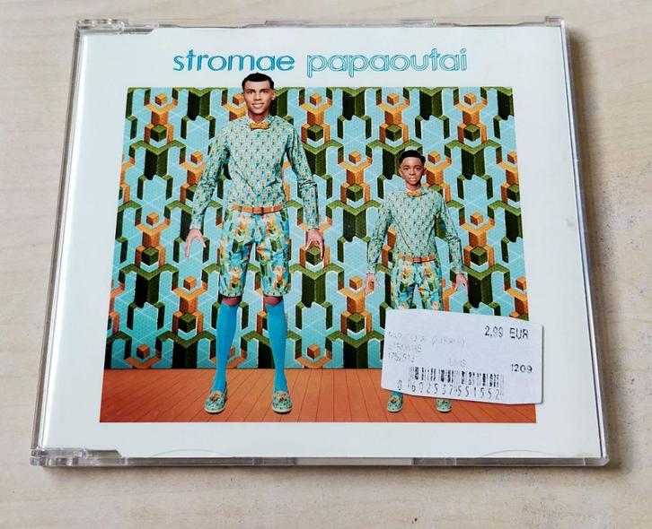 Stromae - Papaoutai CD Single 2013 2trk, Cd's en Dvd's, Cd Singles, Zo goed als nieuw, Pop, Ophalen of Verzenden