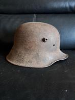 Duitse WO1 Helm M18 /, Verzamelen, Ophalen of Verzenden, Landmacht, Duitsland, Helm of Baret