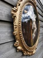 Bolglas lijst barok religieus kruis 70-50cm groot! Miekje's, Ophalen