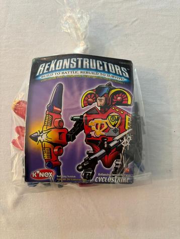 Knex k’nex rekonstructors cyclostrike compleet met boekje!  beschikbaar voor biedingen