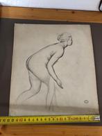 Schilderij kunst renoir naakt renoir, Ophalen of Verzenden