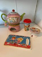 Blond pakket, theepot, koffiebeker, snijplank etc, Ophalen, Zo goed als nieuw