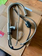 Uittrekbare keukenkraan met zeeppomp, Ophalen, Nieuw, Chroom, Kraan