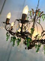 3stuks Vintage echte Murano kristallen druiven kroonluchters, Huis en Inrichting, Lampen | Kroonluchters, Ophalen of Verzenden