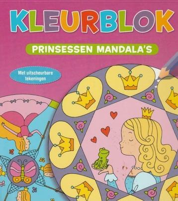Prinsessen Mandala's - Kleurblok(NIEUW) beschikbaar voor biedingen