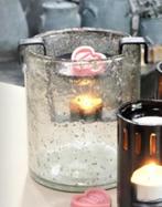 Windlicht incl. geurbrander -Bubbelglas vintage helder-, Overige materialen, Overige kleuren, Nieuw, Ophalen of Verzenden