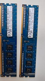 2x 4GB DDR3 RAM geheugen 12800u, Computers en Software, RAM geheugen, Gebruikt, DDR3, Ophalen of Verzenden, Desktop