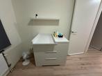 Complete babykamer TWF wit mat ledikant kledingkast commode, Kinderen en Baby's, Kinderkamer | Complete kinderkamers, Ophalen