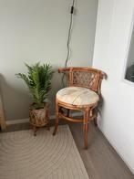 Rotan / Bamboe stoel, Ophalen of Verzenden, Bruin, Eén