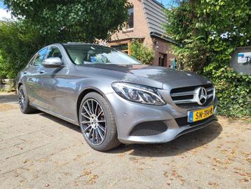 Mercedes-Benz C-Klasse C220 d 170pk 9G-TRONIC 2017 Grijs beschikbaar voor biedingen