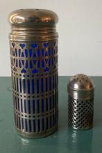 Antieke suikerstrooier en zoutvaatje, Antiek en Kunst, Ophalen of Verzenden