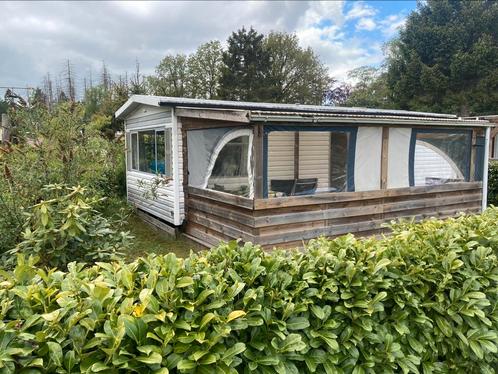 Chalet /Oude Willem /kunstof / inruil is welkom, Caravans en Kamperen, Stacaravans, tot en met 4, Ophalen of Verzenden