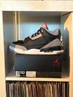 Jordan 3 Black Cement - 44 - Vnds 2018 (no airmax yeezy), Ophalen of Verzenden, Zo goed als nieuw, Zwart, Sneakers of Gympen