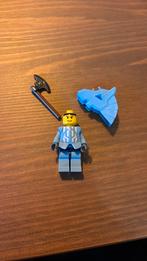 Lego knight kingdom 2 blauwe ridder 2, Ophalen of Verzenden, Zo goed als nieuw, Losse stenen, Lego