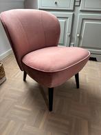 Woood fauteuil zara roze, Huis en Inrichting, Fauteuils, Ophalen, Zo goed als nieuw, Minder dan 75 cm, 50 tot 75 cm