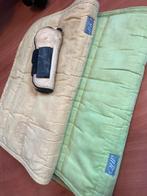 Groen en geel QHP dekje met peesbeschermer, Dieren en Toebehoren, Ophalen of Verzenden, Zo goed als nieuw