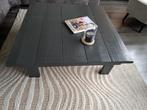 Salontafel Steigerhout Antraciet Grijs, Huis en Inrichting, Tafels | Salontafels, Ophalen, Gebruikt, Vierkant, 50 tot 100 cm