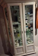 Mooie vitrinekast te koop!, Huis en Inrichting, Kasten | Vitrinekasten, 100 tot 150 cm, Glas, Ophalen of Verzenden, Landelijk
