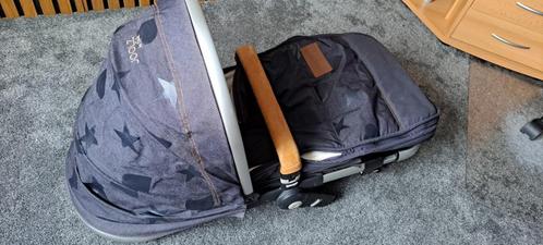 Joolz Day 1 Denim Blue met zonnekap, maxicosi met isofix., Kinderen en Baby's, Kinderwagens en Combinaties, Gebruikt, Combiwagen
