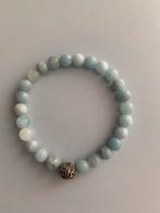 Armband Karma natuursteen/zilver, Ophalen of Verzenden, Nieuw, Zilver