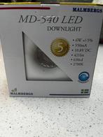 Malmbergs MD-540 LED Downlight - Nieuw!, Led-lamp, Minder dan 30 watt, Soft of Flame, Nieuw