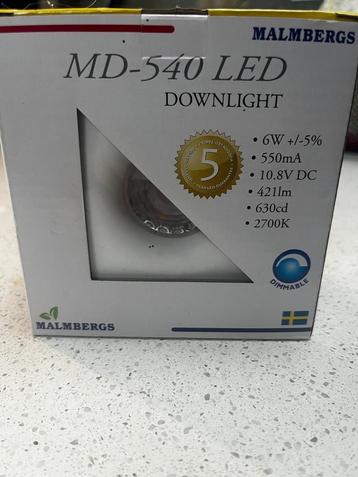 Malmbergs MD-540 LED Downlight - Nieuw! beschikbaar voor biedingen